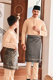 Baju Melayu Luxury Bespoke Fit - Desert Dust