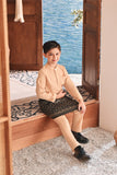 Baju Melayu Kids Luxury Bespoke Fit - Desert Dust