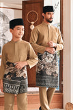 Baju Melayu Kids Luxury Bespoke Fit - Wool Tweed