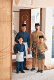 Baju Melayu Kids Luxury Bespoke Fit - Peacock Green