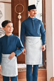 Baju Melayu Kids Luxury Bespoke Fit - Peacock Green