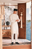 Baju Melayu Luxury Bespoke Fit - Off White