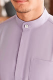 Baju Melayu Luxury Bespoke Fit - Orchid Bloom