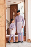 Baju Melayu Luxury Bespoke Fit - Orchid Bloom