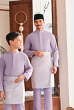 Baju Melayu Kids Luxury Bespoke Fit - Orchid Bloom