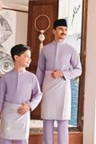 Baju Melayu Kids Luxury Bespoke Fit - Orchid Bloom