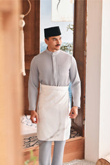 Baju Melayu Luxury Bespoke Fit - Evening Haze