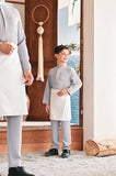 Baju Melayu Kids Luxury Bespoke Fit - Evening Haze