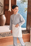 Baju Melayu Kids Luxury Bespoke Fit - Evening Haze