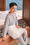 Baju Melayu Kids Luxury Bespoke Fit - Evening Haze