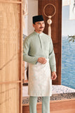 Baju Melayu Luxury Bespoke Fit - Baby Mint