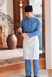 Baju Melayu Luxury Bespoke Fit - River Blue