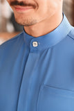 Baju Melayu Luxury Bespoke Fit - River Blue