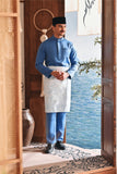 Baju Melayu Luxury Bespoke Fit - River Blue