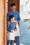 Baju Melayu Kids Luxury Bespoke Fit - River Blue