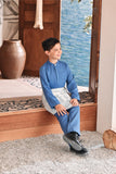 Baju Melayu Kids Luxury Bespoke Fit - River Blue