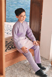 Baju Melayu Kids Luxury Bespoke Fit - Lavendula