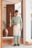 Baju Melayu Luxury Bespoke Fit - Basil