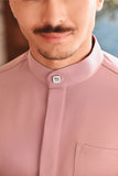 Baju Melayu Luxury Bespoke Fit - Mauve Pink