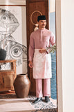 Baju Melayu Luxury Bespoke Fit - Mauve Pink