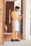 Baju Melayu Luxury Bespoke Fit - Misted Yellow