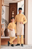 Baju Melayu Luxury Bespoke Fit - Misted Yellow