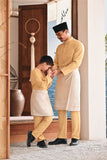 Baju Melayu Luxury Bespoke Fit - Misted Yellow