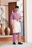 Baju Melayu Luxury Bespoke Fit - Meadow Mauve