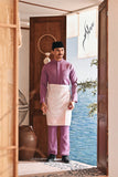 Baju Melayu Luxury Bespoke Fit - Meadow Mauve