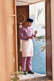 Baju Melayu Luxury Bespoke Fit - Meadow Mauve