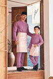 Baju Melayu Luxury Bespoke Fit - Meadow Mauve