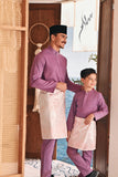 Baju Melayu Luxury Bespoke Fit - Meadow Mauve