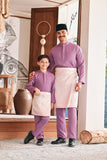 Baju Melayu Kids Luxury Bespoke Fit - Meadow Mauve