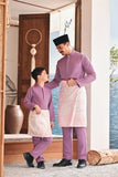 Baju Melayu Kids Luxury Bespoke Fit - Meadow Mauve