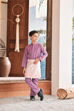 Baju Melayu Kids Luxury Bespoke Fit - Meadow Mauve