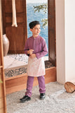 Baju Melayu Kids Luxury Bespoke Fit - Meadow Mauve