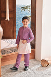 Baju Melayu Kids Luxury Bespoke Fit - Meadow Mauve