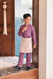 Baju Melayu Kids Luxury Bespoke Fit - Meadow Mauve