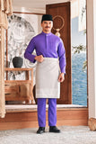 Baju Melayu Luxury Bespoke Fit - Royal Purple