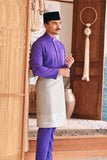 Baju Melayu Luxury Bespoke Fit - Royal Purple