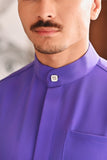 Baju Melayu Luxury Bespoke Fit - Royal Purple