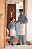 Baju Melayu Luxury Bespoke Fit - Ashley Blue