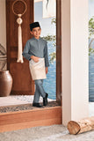 Baju Melayu Kids Luxury Bespoke Fit - Ashley Blue