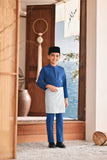 Baju Melayu Kids Luxury Bespoke Fit - Dark Blue