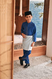 Baju Melayu Kids Luxury Bespoke Fit - Dark Blue