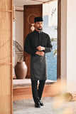 Baju Melayu Luxury Bespoke Fit - Black