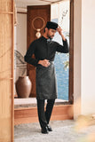 Baju Melayu Luxury Bespoke Fit - Black