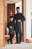 Baju Melayu Luxury Bespoke Fit - Black