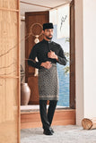 Baju Melayu Luxury Bespoke Fit - Black