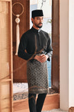 Baju Melayu Luxury Bespoke Fit - Black